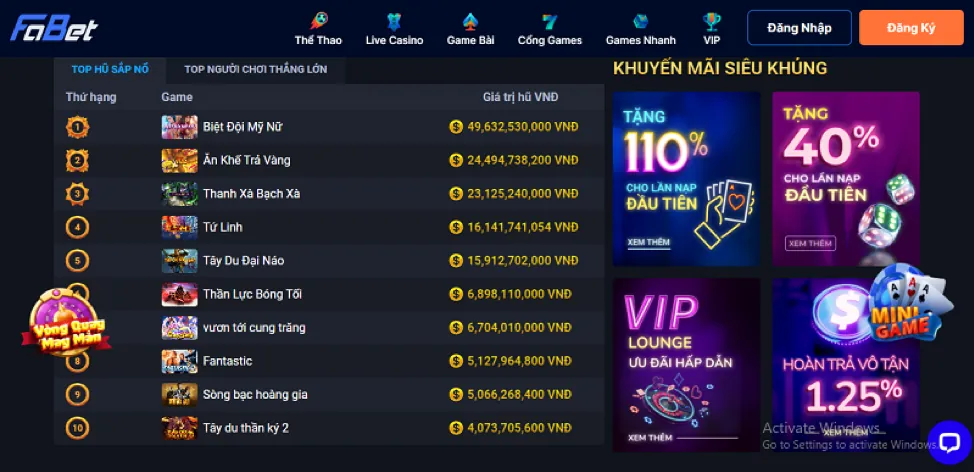 Đánh giá chi tiết nền tảng 23win02
